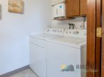 Washer and Dryer for guest use, located in the downstairs bathroom. Includes detergents and laundry sheets. 